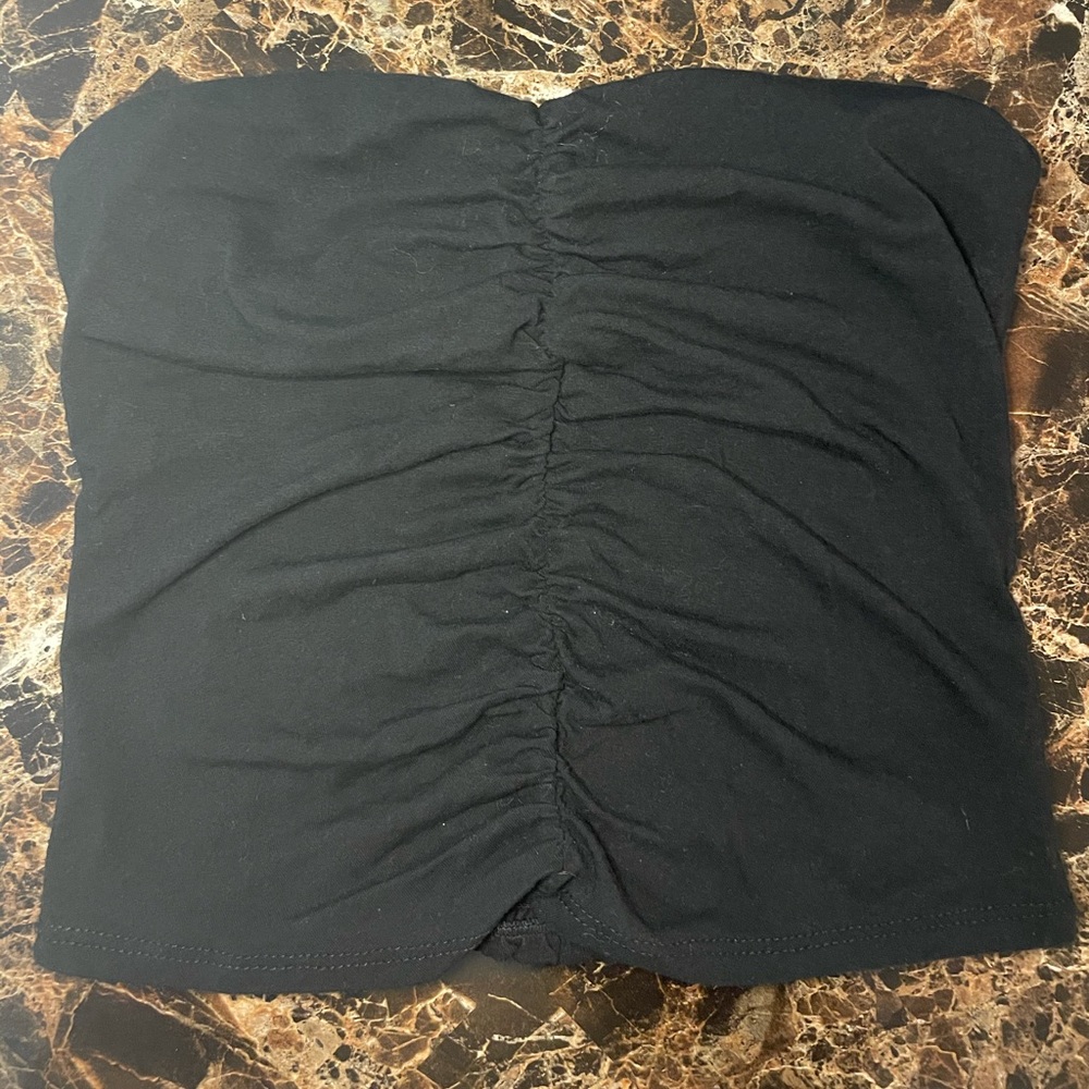 Classic black tube top